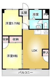 アーバンコート泉宮の間取り画像