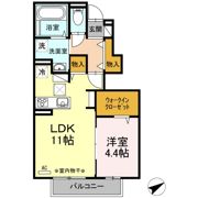 Green Park Cosmosの間取り画像