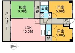 アサヒパレス港町の間取り画像