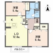 シャーメゾン恵の間取り画像