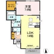 プランドール B棟の間取り画像