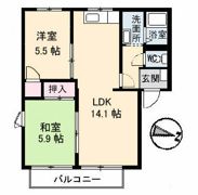 ガーデンハイツ A棟の間取り画像