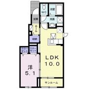 フレイツバーンの間取り画像