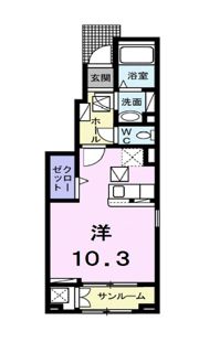 HKR SUNAYAMA Ⅱの間取り画像