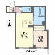 ブルームステージ津田の間取り画像