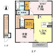 メゾン ドゥ プランタン A棟の間取り画像