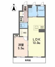 スパジオ コモド 蔵Ⅱの間取り画像