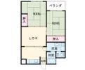 ルミウス北高下の間取り画像
