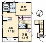 シャーメゾンWe B棟の間取り画像