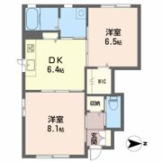クオーレ清住の間取り画像