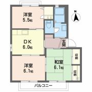 メゾン志津川 C棟の間取り画像