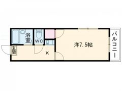 レオパレス今治の間取り画像