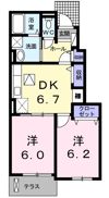 サンリバーヒルズの間取り画像