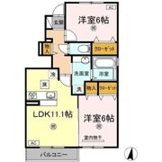 Grace・Kの間取り画像