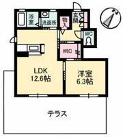 ヴィアソーレ B棟の間取り画像