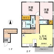 クレールメゾン C棟の間取り画像
