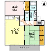 セジュール石井 A棟の間取り画像