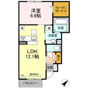 リヴェールパレス A棟の間取り画像