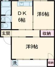 フジワラマンションの間取り画像