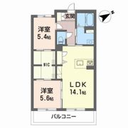 コンフォーザ久米の間取り画像
