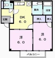 ハートフル Y・Sの間取り画像