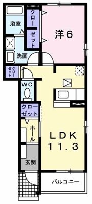 ジラソーレの間取り画像