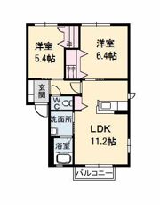 シャーメゾン・みさとの間取り画像
