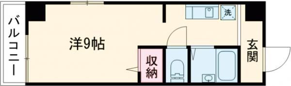 マーガレットパレスの間取り画像