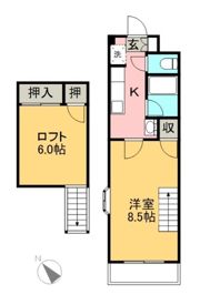 グランドムール高須の間取り画像