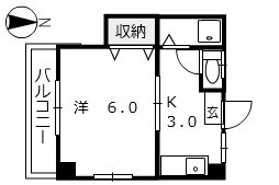 みどりハイツの間取り画像