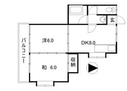 マンション第一五台山の間取り画像
