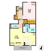 サンハウスナカノⅢの間取り画像
