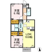 Dーroom ATEASEの間取り画像