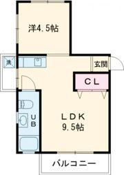 マンションLの間取り画像