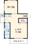 マンションLの間取り画像