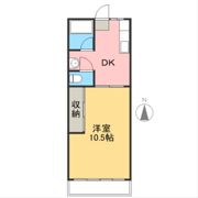 第二コーポサチの間取り画像