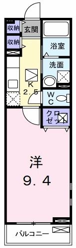 ミール西町の間取り画像