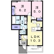エクシアⅠの間取り画像