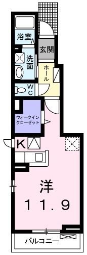 アルバータの間取り画像