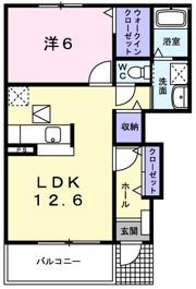 プライム Aの間取り画像