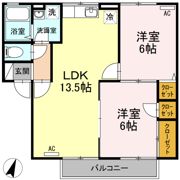 ドルフ東久万の間取り画像