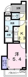 メゾン ド ミノヤの間取り画像