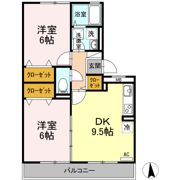 パストラル B棟の間取り画像