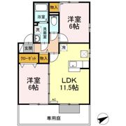 メゾン･リラ B棟の間取り画像