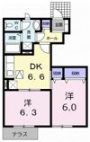ヴィラ緑ヶ丘 Ⅱの間取り画像