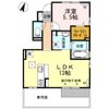 ヴィラ フクオカ B棟の間取り画像
