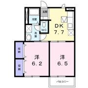 ハイツ友舞Ⅴの間取り画像