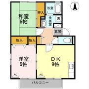 ハイツセリュー Ⅲ棟の間取り画像