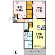 Villas 中屋式の間取り画像