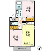 シャトーあゆみの間取り画像